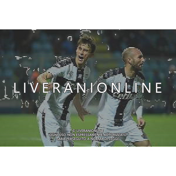© TVRG Roberto Inglese (Parma) esulta dopo il gol dell\'1 a 1 Como vs Parma Campionato Serie BKT - 14a giornata Como 28-11-2021 Stadio Giuseppe Sinigaglia foto Roberto Garavaglia/ag. Aldo Liverani sas