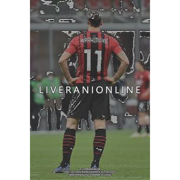 Zlatan Ibrahimovic (Milan) Milan vs Sassuolo Campionato Serie A TIM - 14a giornata Milano 28-11-2021 Stadio Giuseppe Meazza - San Siro foto Roberto Garavaglia/ag. Aldo Liverani sas