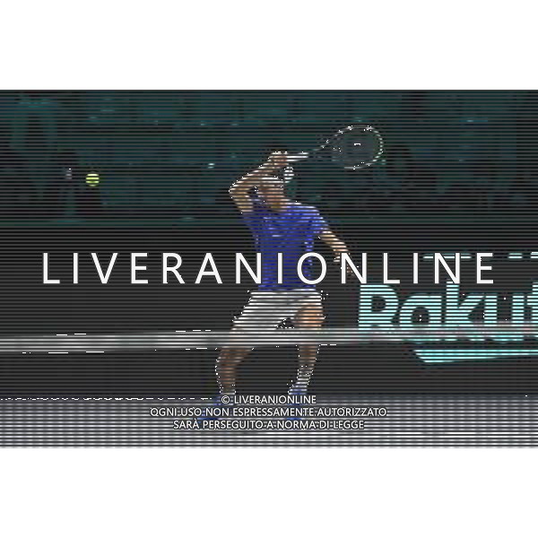Torino 29.11.2021 PalaAlpitour Davis Cup by Rakuten Finals 2021 Italia vs Croazia Quarti di Finale ©Manuela Viganti/Agenzia Aldo Liverani Nella foto: lorenzo sonego ©VIGANTI/AGENZIA ALDO LIVERANI SAS