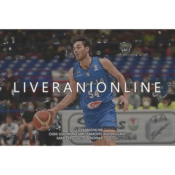 © TVRG Alessandro Pajola (Italia) Italia vs Olanda Qualificazioni Mondiali di Basket 2023 Gruppo H - 2a giornata Assago (MI) 29-11-2021 Mediolanum Forum foto Roberto Garavaglia/ag. Aldo Liverani sas/AGENZIA ALDO LIVERANI SAS