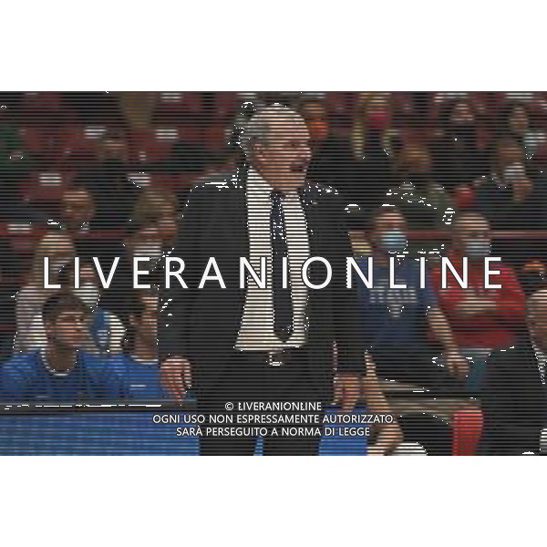 ¬© TVRG Romeo Meo Sacchetti allenatore Italia Italia vs Olanda Qualificazioni Mondiali di Basket 2023 Gruppo H - 2a giornata Assago (MI) 29-11-2021 Mediolanum Forum foto Roberto Garavaglia/ag. Aldo Liverani sas/AGENZIA ALDO LIVERANI SAS