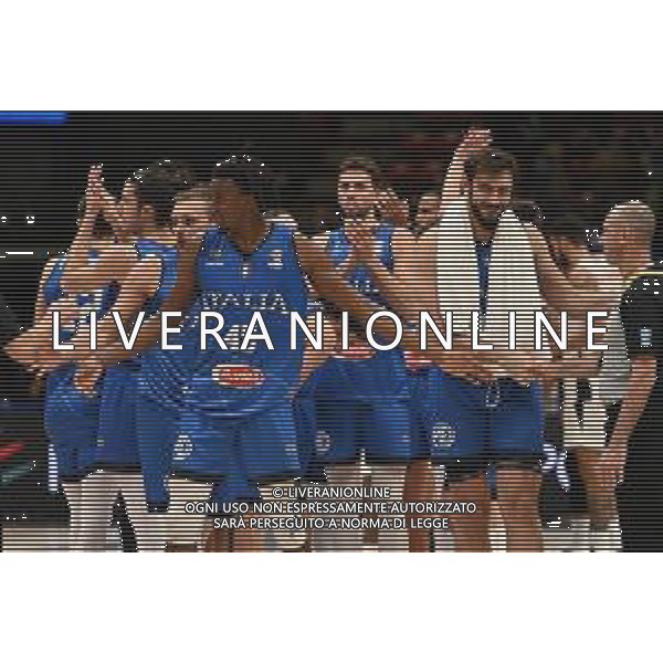 ¬© TVRG esultanza finale Italia Italia vs Olanda Qualificazioni Mondiali di Basket 2023 Gruppo H - 2a giornata Assago (MI) 29-11-2021 Mediolanum Forum foto Roberto Garavaglia/ag. Aldo Liverani sas/AGENZIA ALDO LIVERANI SAS