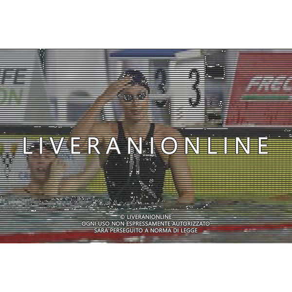 Nuoto Riccione 30/11/2021- Campionato Italiano Assoluto Frecciacciarossa in vasca da 25 metri nella foto: festeggiamenti finali per FEDERICA PELLEGRINI dopo l\'annuncio del suo ritiro ©Claudio Zamagni/Agenzia Aldo Liverani /AGENZIA ALDO LIVERANI SAS