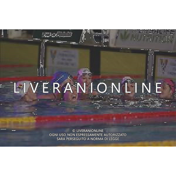 Nuoto Riccione 30/11/2021- Campionato Italiano Assoluto Frecciarossa in vasca da 25 metri nella foto: festeggiamenti finali per FEDERICA PELLEGRINI dopo l\'annuncio del suo ritiro ©Claudio Zamagni/Agenzia Aldo Liverani /AGENZIA ALDO LIVERANI SAS
