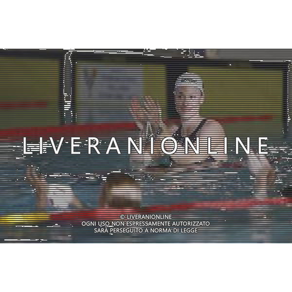 Nuoto Riccione 30/11/2021- Campionato Italiano Assoluto Frecciacciarossa in vasca da 25 metri nella foto: festeggiamenti finali per FEDERICA PELLEGRINI dopo l\'annuncio del suo ritiro ©Claudio Zamagni/Agenzia Aldo Liverani /AGENZIA ALDO LIVERANI SAS