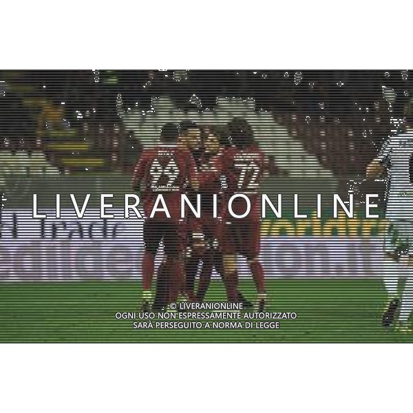 REGGINA - ASCOLI CAMPIONATO CALCIO SERIE BKT 30.11.2021 NELLA FOTO ESULTANZA DOPO IL GOL SU RIGORE DI MONTALTO ©ROSITO/AGENZIA ALDO LIVERANI SAS