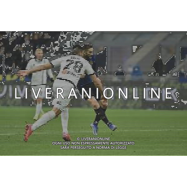 Roberto Gagliardini (Inter) segna il gol dell\'1 a 0 Inter vs Spezia Campionato Serie A TIM - 15a giornata Milano 01-12-2021 Stadio Giuseppe Meazza - San Siro foto Roberto Garavaglia/ag. Aldo Liverani sas /AGENZIA ALDO LIVERANI SAS