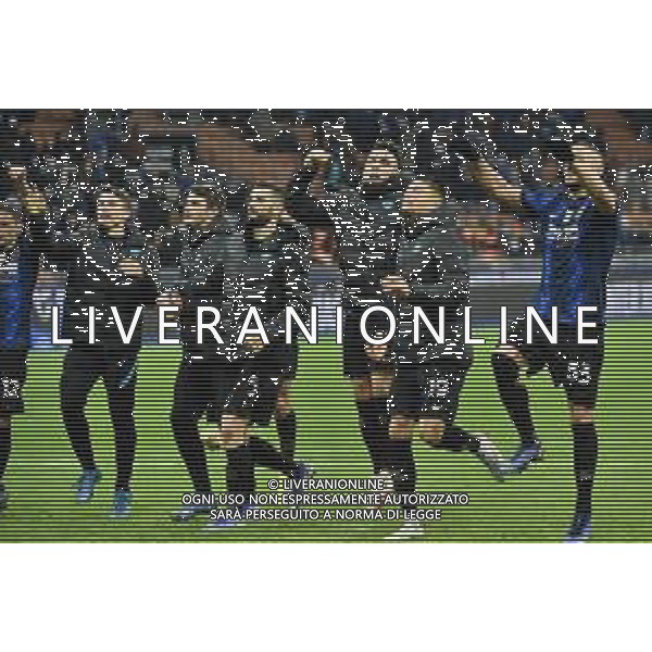 esultanza finale Inter Inter vs Spezia Campionato Serie A TIM - 15a giornata Milano 01-12-2021 Stadio Giuseppe Meazza - San Siro foto Roberto Garavaglia/ag. Aldo Liverani sas /AGENZIA ALDO LIVERANI SAS
