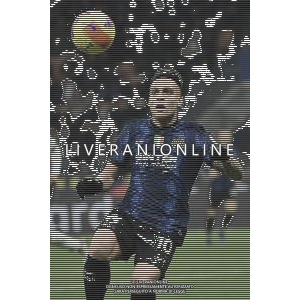 Lautaro Martinez (Inter) Inter vs Spezia Campionato Serie A TIM - 15a giornata Milano 01-12-2021 Stadio Giuseppe Meazza - San Siro foto Roberto Garavaglia/ag. Aldo Liverani sas