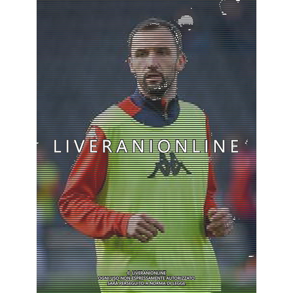 GriffoniE/LMedia - Udinese Calcio vs Genoa CFC - italian soccer Serie A match 2021/2022 28 November 2021 - Friuli - Dacia Arena stadium, Udine, Italy Photo showing: Milan Badelj (Genoa) portrait @GriffoniE/LMedia/AGENZIA ALDO LIVERANI SAS