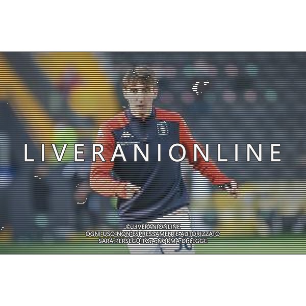 GriffoniE/LMedia - Udinese Calcio vs Genoa CFC - italian soccer Serie A match 2021/2022 28 November 2021 - Friuli - Dacia Arena stadium, Udine, Italy Photo showing: Andrea Cambiaso (Genoa) portrait @GriffoniE/LMedia/AGENZIA ALDO LIVERANI SAS