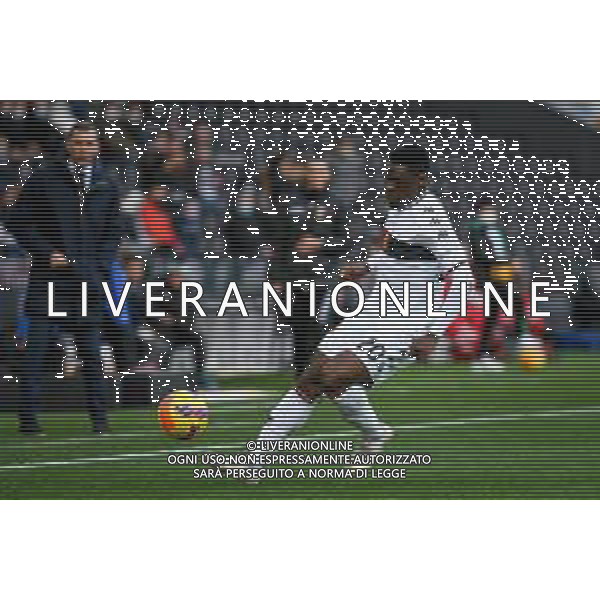 GriffoniE/LMedia - Udinese Calcio vs Genoa CFC - italian soccer Serie A match 2021/2022 28 November 2021 - Friuli - Dacia Arena stadium, Udine, Italy Photo showing: Caleb Ekuban (Genoa) portrait in action @GriffoniE/LMedia/AGENZIA ALDO LIVERANI SAS