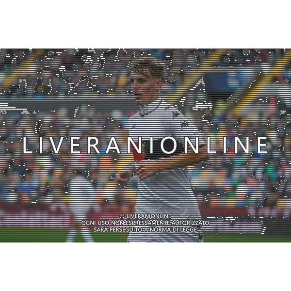 GriffoniE/LMedia - Udinese Calcio vs Genoa CFC - italian soccer Serie A match 2021/2022 28 November 2021 - Friuli - Dacia Arena stadium, Udine, Italy Photo showing: Nicolo\' Rovella (Genoa) Portrait @GriffoniE/LMedia/AGENZIA ALDO LIVERANI SAS