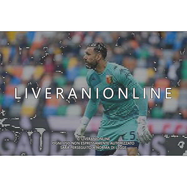 GriffoniE/LMedia - Udinese Calcio vs Genoa CFC - italian soccer Serie A match 2021/2022 28 November 2021 - Friuli - Dacia Arena stadium, Udine, Italy Photo showing: Salvatore Sirigu (Genoa) portrait @GriffoniE/LMedia/AGENZIA ALDO LIVERANI SAS