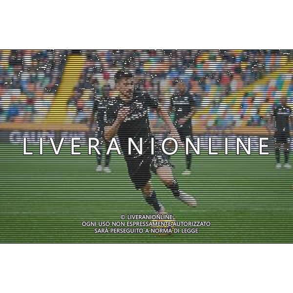 GriffoniE/LMedia - Udinese Calcio vs Genoa CFC - italian soccer Serie A match 2021/2022 28 November 2021 - Friuli - Dacia Arena stadium, Udine, Italy Photo showing: Ignacio Pussetto (Udinese) portrait in action @GriffoniE/LMedia/AGENZIA ALDO LIVERANI SAS