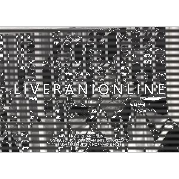 1983 MILANO AULA BUNKER SAN VITTORE PROCESSO ALLA COLONNA DELLE BRIGATE ROSSE WALTER ALASIA AG ALDO LIVERANI SAS