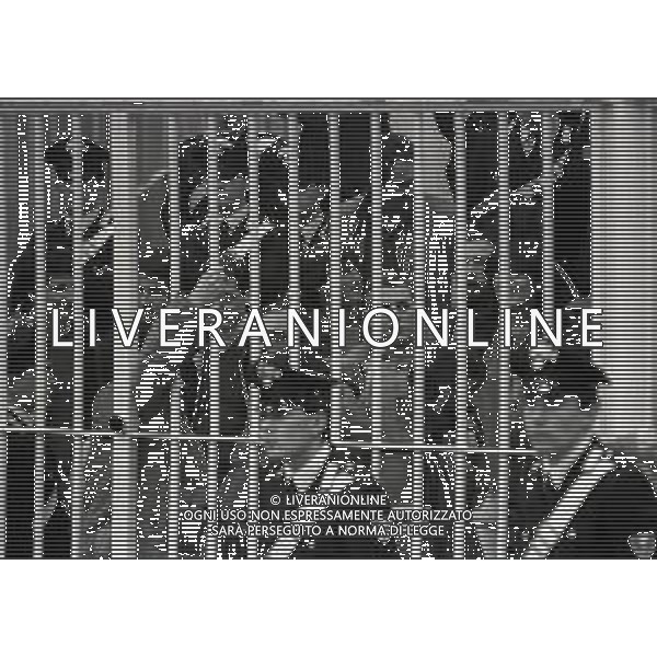 1983 MILANO AULA BUNKER SAN VITTORE PROCESSO ALLA COLONNA DELLE BRIGATE ROSSE WALTER ALASIA AG ALDO LIVERANI SAS