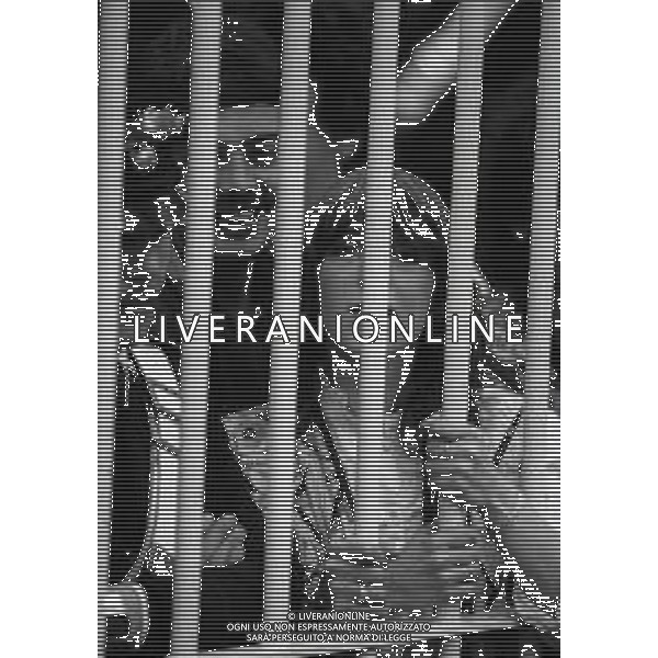 1983 MILANO AULA BUNKER SAN VITTORE PROCESSO ALLA COLONNA DELLE BRIGATE ROSSE WALTER ALASIA AG ALDO LIVERANI SAS