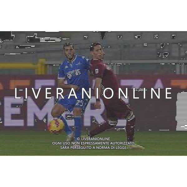 Torino 02.12.2021 Stadio Olimpico Grande Torino ©Alessandro Falzone/Agenzia Aldo Liverani Torino vs Empoli Serie A Tim 2021/2022 Nella foto : BANDINELLI-LUKIC