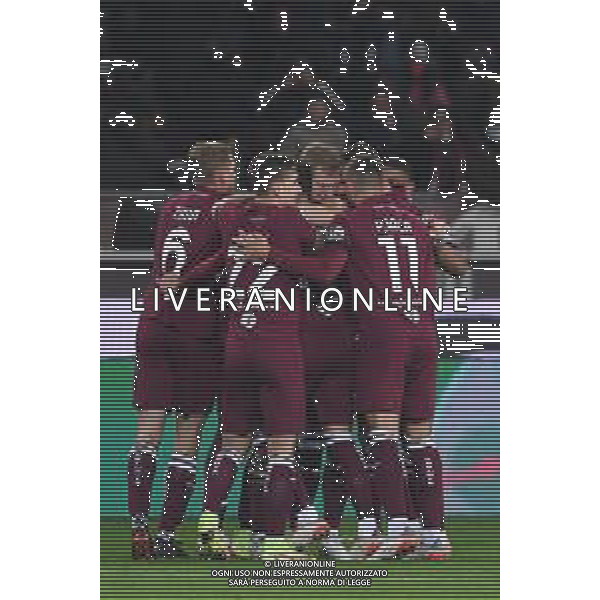 Torino 02.12.2021 Stadio Olimpico Grande Torino ¬©Alessandro Falzone/Agenzia Aldo Liverani Torino vs Empoli Serie A Tim 2021/2022 Nella foto : Esultanza gol di Tommaso Pobega ©FALZONE/AGENZIA ALDO LIVERANI SAS