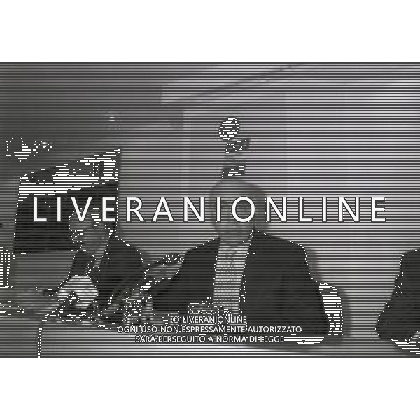 16-01-1997 MILANO LEGA CALCIO VIA ROSSELLINI RIUNIONE PRESIDENTI CALCIO NELLA FOTO ADRIANO GALLIANI AG ALDO LIVERANI SAS