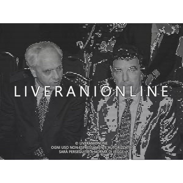 16-12-1997 MILANO FESTA DI NATALE LEGA CALCIO NELLA FOTO ROBERTO BETTEGA E DINO ZOFF AG ALDO LIVERANI SAS