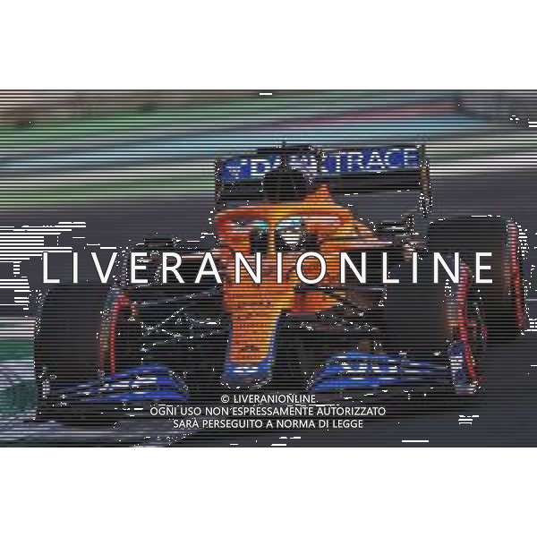 Daniel Ricciardo (AUS) McLaren MCL35M. 03.12.2021 Formula 1 World Championship, Rd 21, Saudi Arabian Grand Prix, Jeddah, Saudi Arabia, Practice Day. - www.xpbimages.com, EMail: requests@xpbimages.com © Copyright: Moy / XPB Images/AGENZIA ALDO LIVERANI SAS - ITALY ONLY EDITORIAL USE ONLY