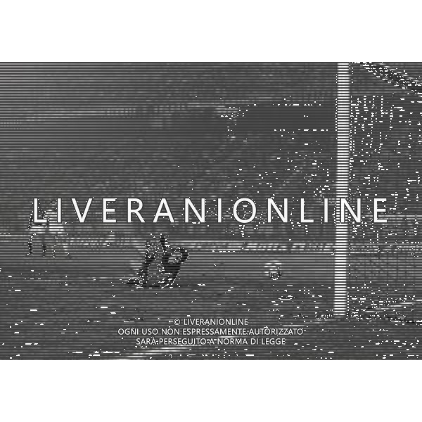 22-02-1984 MILANO OTTAVI DI FINALE DI COPPA ITALIA RITORNO MILAN-VICENZA 2-1 NELLA FOTO GOAL LUTHER BLISSETT AG ALDO LIVERANI SAS