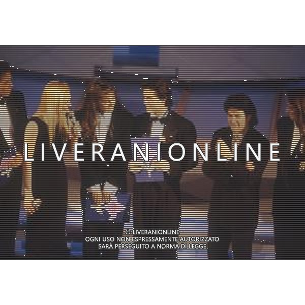 RETROSPETTIVA FAUSTO LEALI CANTANTE NELLA FOTO FAUSTO LEALI NELL\'ANNO 1989 VINCE IL FESTIVAL DI SANREMO CON ANNA OXA AG ALDO LIVERANI SAS