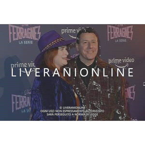 © TVRG Photocall The Ferragnez nella foto Alice Mangione e Gianmarco Pozzoli comici Milano 02-12-2021 Photocall presso il cinema Odeon di via Santa Radegonda per la premiere di The Ferragnez - La Serie il docu-reality con protagonisti Chiara Ferragni e Fedez foto Roberto Garavaglia/ag. Aldo Liverani sas/AGENZIA ALDO LIVERANI SAS