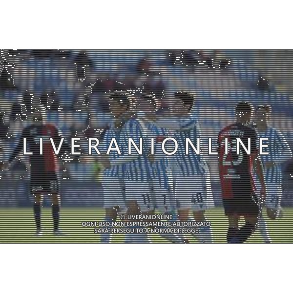 CROTONE - SPAL CAMPIONATO CALCIO SERIE BKT 04.12.2021 NELLA FOTO MELCHIORRI FEDERICO ESULTANZA DOPO IL GOL ©ANDREA ROSITO/AGENZIA ALDO LIVERANI SAS