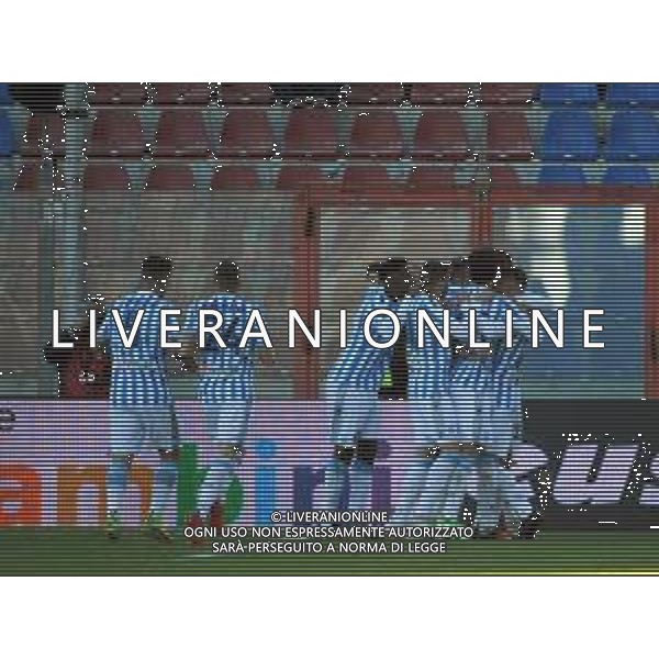 CROTONE - SPAL CAMPIONATO CALCIO SERIE B 04.12.2021 NELLA FOTO ESULTANZA DOPO IL GOL DI MARCO MANCUSO ©ANDREA ROSITO/AGENZIA ALDO LIVERANI SAS