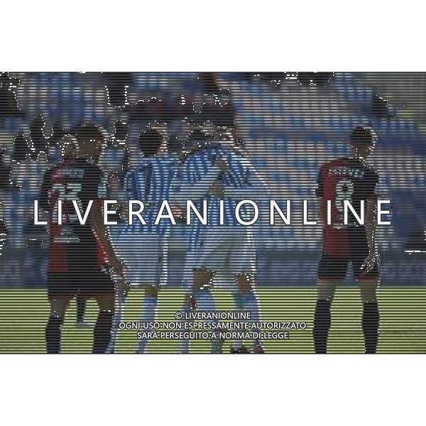 CROTONE - SPAL CAMPIONATO CALCIO SERIE B 04.12.2021 NELLA FOTO FEDERICO MELCHIORRI ESULTANZA DOPO IL GOL ©ANDREA ROSITO/AGENZIA ALDO LIVERANI SAS