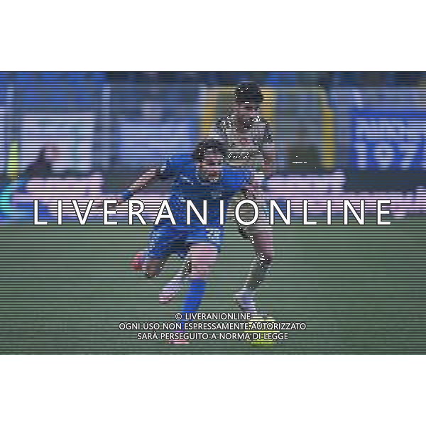 © TVRG Luca Vignali (Como) e Yonatan Cohen (Pisa) Como vs Pisa Campionato Serie BKT - 16a giornata Como 05-12-2021 Stadio Giuseppe Sinigaglia foto Roberto Garavaglia/ag. Aldo Liverani sas/AGENZIA ALDO LIVERANI SAS