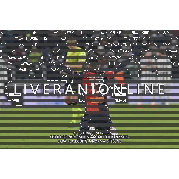 Torino 05.12.2021 Stadio Allianz Stadium ©Alessandro Falzone/Agenzia Aldo Liverani Juventus vs Genoa Serie A Tim 2021/2022 Nella foto : JOHAN VASQUEZ ©FALZONEAGENZIA ALDO LIVERANI SAS