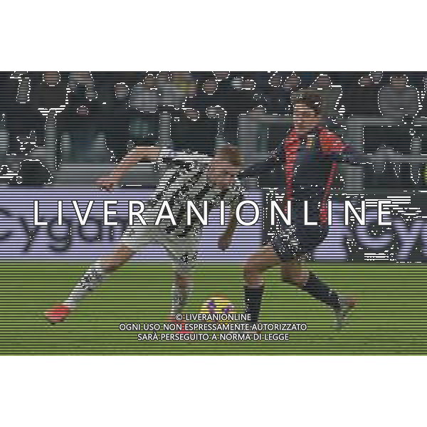 Torino 05.12.2021 Stadio Allianz Stadium ©Alessandro Falzone/Agenzia Aldo Liverani Juventus vs Genoa Serie A Tim 2021/2022 Nella foto : DEJAN KULUSEVSKI-ANDREA CAMBIASO ©FALZONE/AGENZIA ALDO LIVERANI SAS