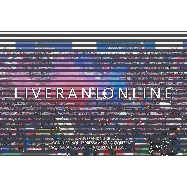 BOLOGNA vs FIORENTINA Campionato di calcio SERIE A TIM - 05.12.2021 NELLA FOTO TIFOSI CURVA BULGARELLI AD INIZIO PARTITA ©VILLANI / AGENZIA ALDO LIVERANI SAS