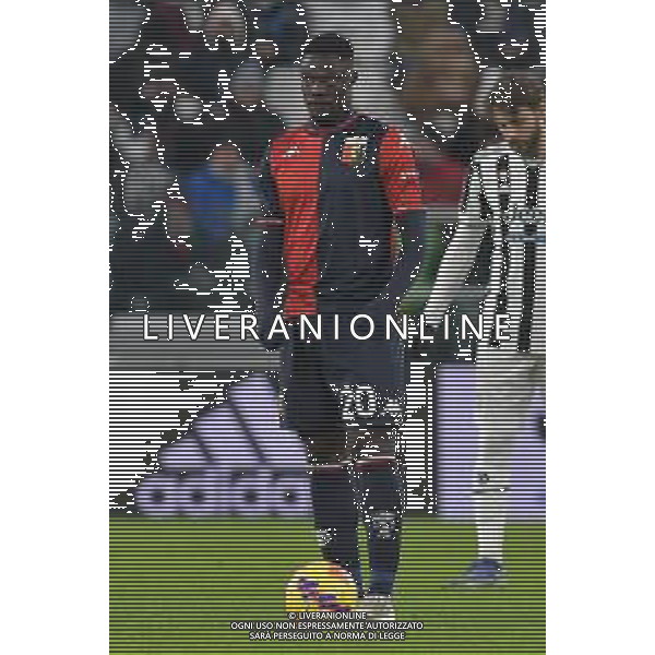 Torino 05.12.2021 Stadio Allianz Stadium ©Alessandro Falzone/Agenzia Aldo Liverani Juventus vs Genoa Serie A Tim 2021/2022 Nella foto : Caleb Ekuban ©FALZONE/AGENZIA ALDO LIVERANI SAS