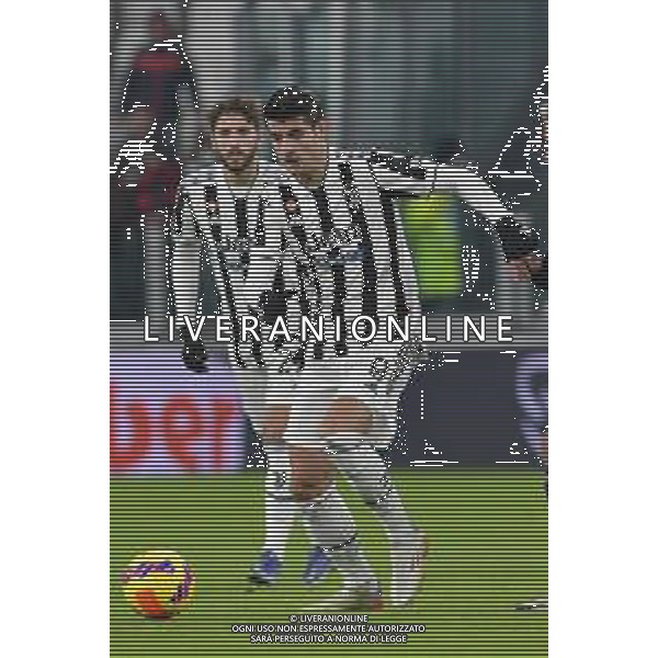 Torino 05.12.2021 Stadio Allianz Stadium ©Alessandro Falzone/Agenzia Aldo Liverani Juventus vs Genoa Serie A Tim 2021/2022 Nella foto : Alvaro Morata - manuel locatelli ©FALZONE/AGENZIA ALDO LIVERANI SAS