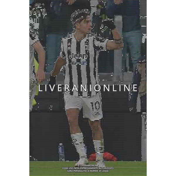 Torino 05.12.2021 Stadio Allianz Stadium ©Alessandro Falzone/Agenzia Aldo Liverani Juventus vs Genoa Serie A Tim 2021/2022 Nella foto : Esultanza gol di Paulo Dybala ©FALZONE/AGENZIA ALDO LIVERANI SAS