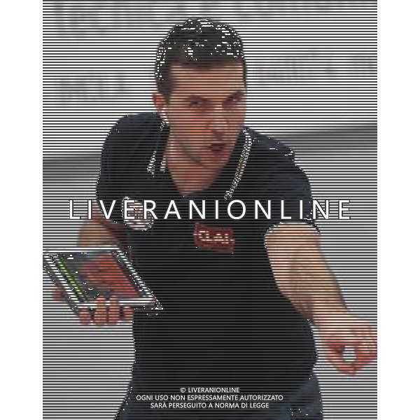 IMOLA 05 12 2021 CLAI IMOLA PALLAVOLO-EUROBRONZO 2000 MONTALE SERIE B 2-3 NELLA FOTO FABIO GHISELLI ALLENATORE CLAI IMOLA ©SANNA/AGENZIA ALDO LIVERANI SAS