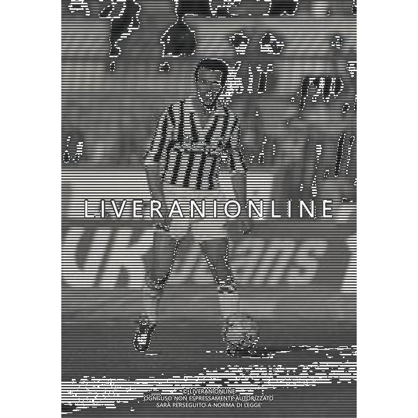 02-03-1988 TORINO COPPA ITALIA JUVENTUS AVELLINO 1-0 NELLA FOTO ANTONIO CABRINI AG ALDO LIVERANI SAS