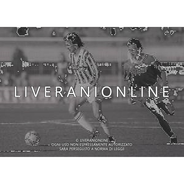 02-03-1988 TORINO COPPA ITALIA JUVENTUS AVELLINO 1-0 NELLA FOTO MARINO MAGRIN AG ALDO LIVERANI SAS
