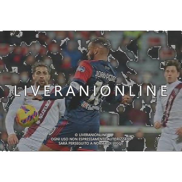 6-12-2021. Cagliari Calcio - Torino F.C.. 16° giornata Serie A calcio 2021-2022. Italia, Sardegna, Cagliari, Stadio Unipol Domus. Salvatore Moi/Aldo Liverani s.a.s. Nella foto: Joao Pedro Cagliari ©MOI/AGENZIA ALDO LIVERANI SAS