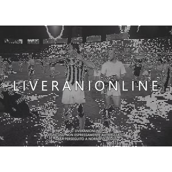 20-04-1988 TORINO SEMIFINALE DI COPPA ITALIA JUVENTUS TORINO 2-1 NELLA FOTO ANTONIO CABRINI E TULLIO GRITTI AG ALDO LIVERANI SAS