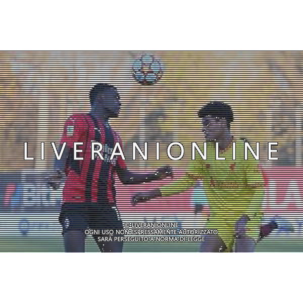 ¬© TVRG Almamy Camara (Milan) e Melkamu Frauendorf (Liverpool) Milan vs Liverpool UEFA Youth League fase a gironi 6a giornata - gruppo B Milano 07-12-2021 Centro sportivo Peppino Vismara foto Roberto Garavaglia/ag. Aldo Liverani sas/AGENZIA ALDO LIVERANI SAS