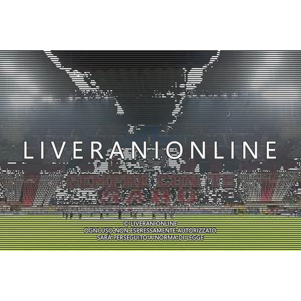 coreografia tifosi curva sud Milan vs Liverpool UEFA Champions League fase a gironi 6a giornata - gruppo B Milano 07-12-2021 Stadio Giuseppe Meazza - San Siro foto Roberto Garavaglia/ag. Aldo Liverani sas /AGENZIA ALDO LIVERANI SAS