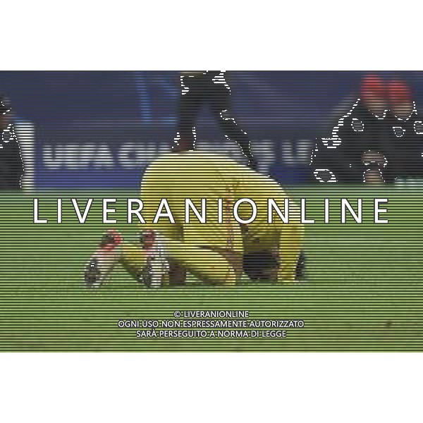 Mohamed Salah (Liverpool) esulta dopo il gol dell\'1 a 1 Milan vs Liverpool UEFA Champions League fase a gironi 6a giornata - gruppo B Milano 07-12-2021 Stadio Giuseppe Meazza - San Siro foto Roberto Garavaglia/ag. Aldo Liverani sas /AGENZIA ALDO LIVERANI SAS