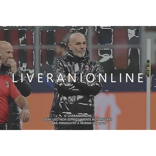 Stefano Pioli allenatore Milan Milan vs Liverpool UEFA Champions League fase a gironi 6a giornata - gruppo B Milano 07-12-2021 Stadio Giuseppe Meazza - San Siro foto Roberto Garavaglia/ag. Aldo Liverani sas /AGENZIA ALDO LIVERANI SAS