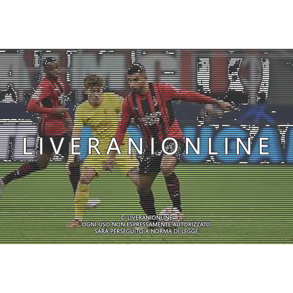 Junior Messias (Milan) Milan vs Liverpool UEFA Champions League fase a gironi 6a giornata - gruppo B Milano 07-12-2021 Stadio Giuseppe Meazza - San Siro foto Roberto Garavaglia/ag. Aldo Liverani sas /AGENZIA ALDO LIVERANI SAS